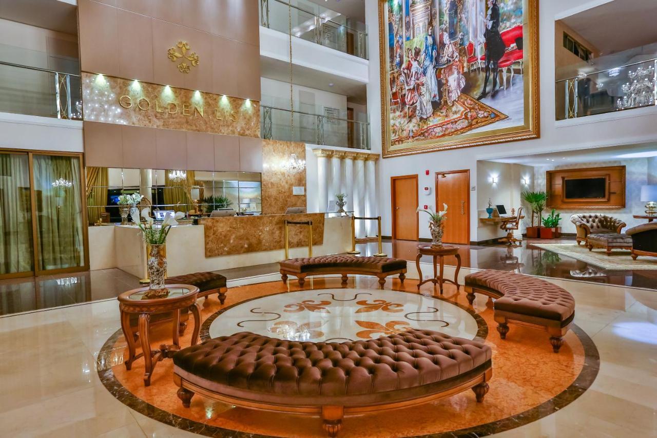 Golden Lis Hotel Boutique Goiânia Exteriér fotografie Lobby